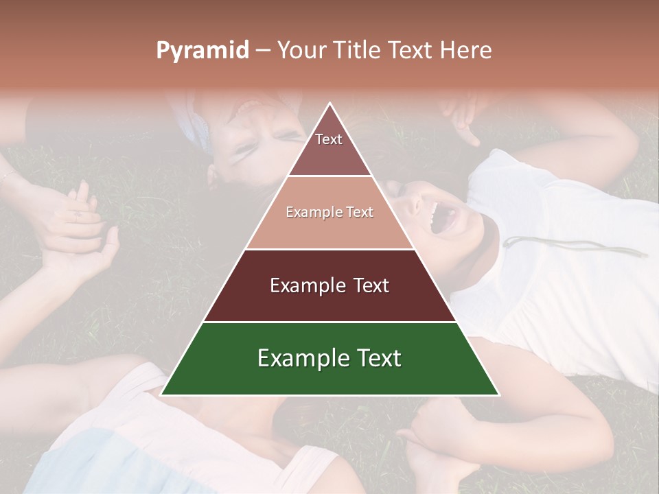 Green Friend Outside PowerPoint Template