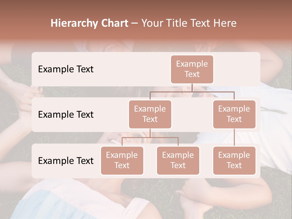 Green Friend Outside PowerPoint Template