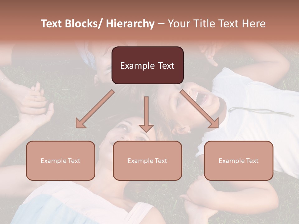 Green Friend Outside PowerPoint Template