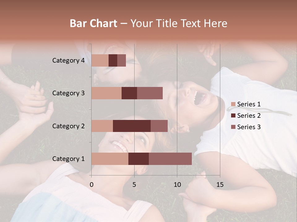 Green Friend Outside PowerPoint Template