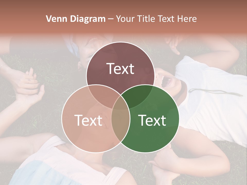 Green Friend Outside PowerPoint Template