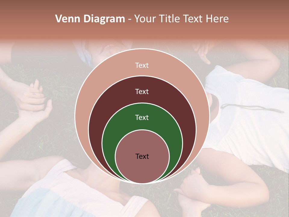 Green Friend Outside PowerPoint Template