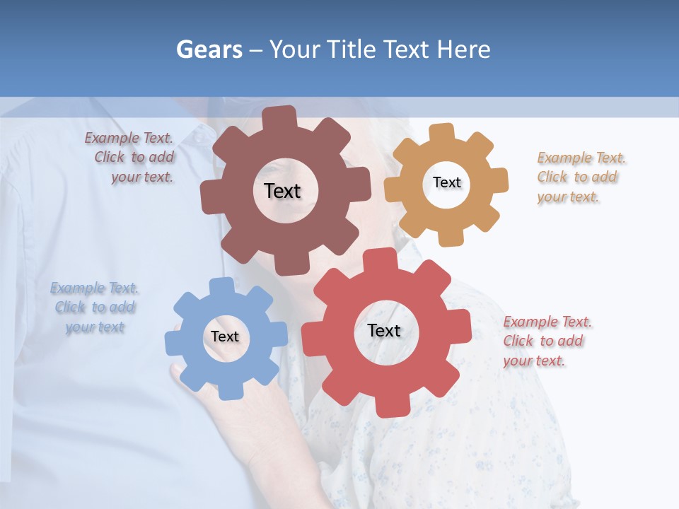 Laugh Male White PowerPoint Template