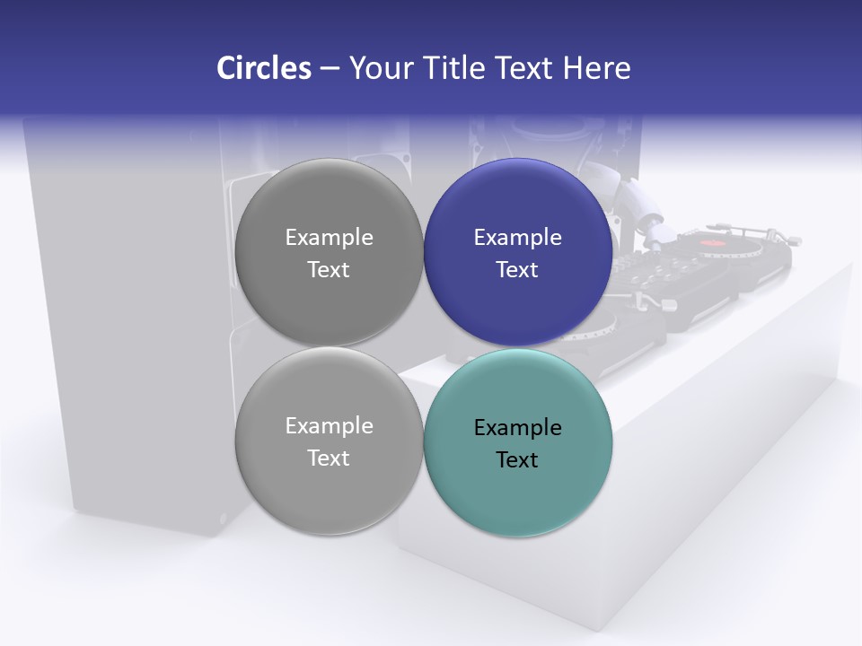 Future Vinyl Render PowerPoint Template