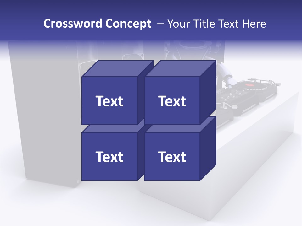 Future Vinyl Render PowerPoint Template
