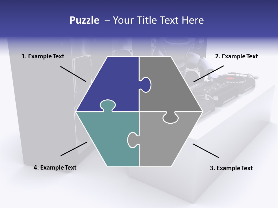 Future Vinyl Render PowerPoint Template