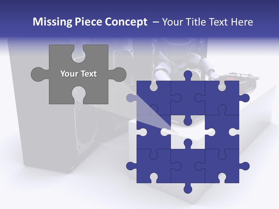 Future Vinyl Render PowerPoint Template