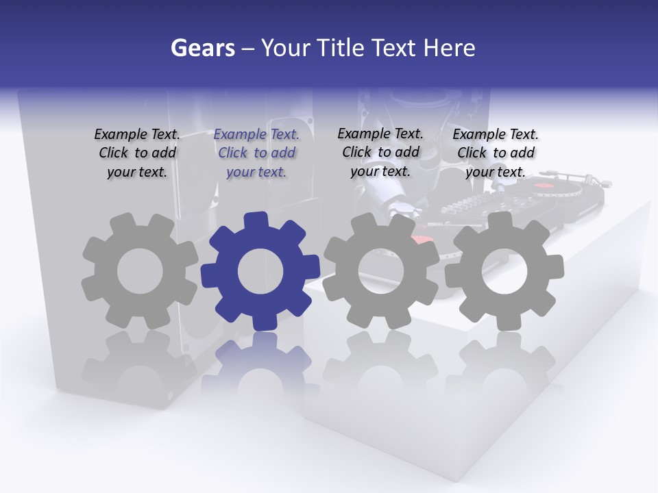 Future Vinyl Render PowerPoint Template