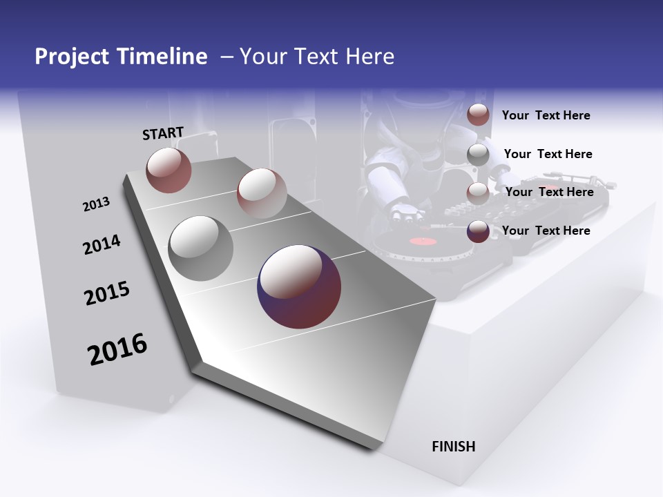 Future Vinyl Render PowerPoint Template