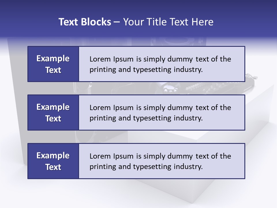 Future Vinyl Render PowerPoint Template