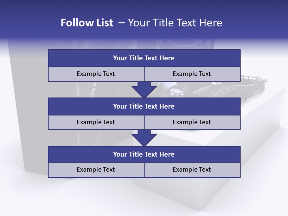 Future Vinyl Render PowerPoint Template