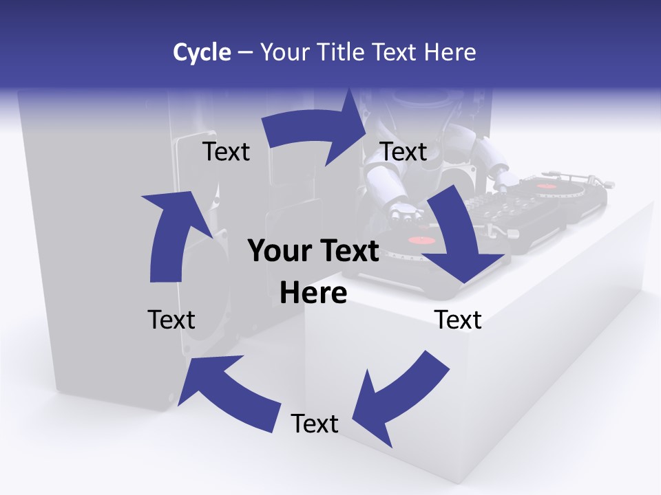 Future Vinyl Render PowerPoint Template