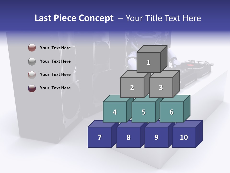 Future Vinyl Render PowerPoint Template