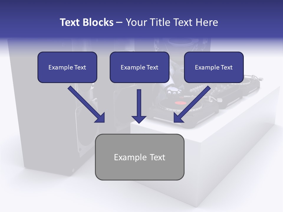 Future Vinyl Render PowerPoint Template