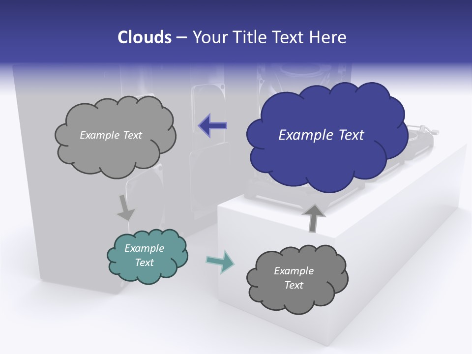 Future Vinyl Render PowerPoint Template