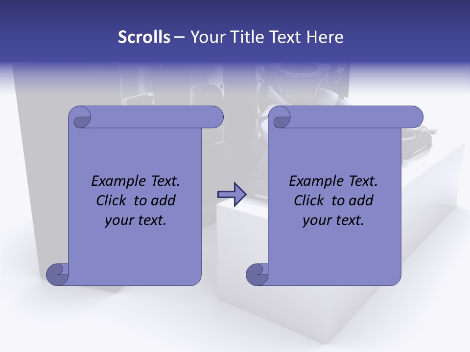 Future Vinyl Render PowerPoint Template