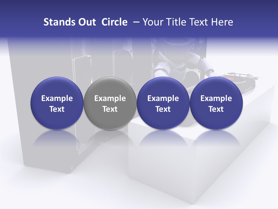 Future Vinyl Render PowerPoint Template