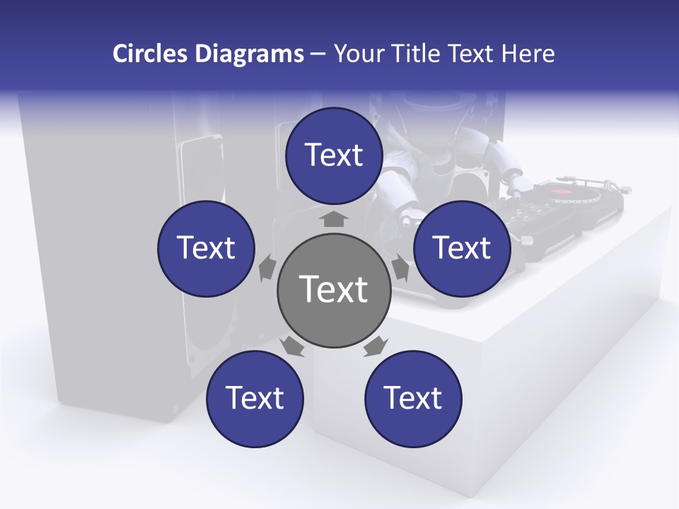 Future Vinyl Render PowerPoint Template