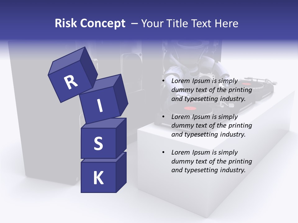 Future Vinyl Render PowerPoint Template