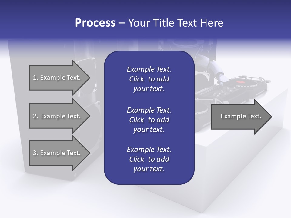 Future Vinyl Render PowerPoint Template