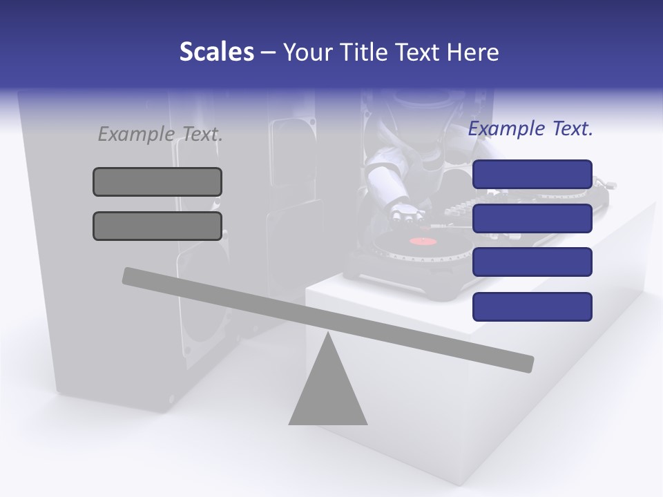 Future Vinyl Render PowerPoint Template