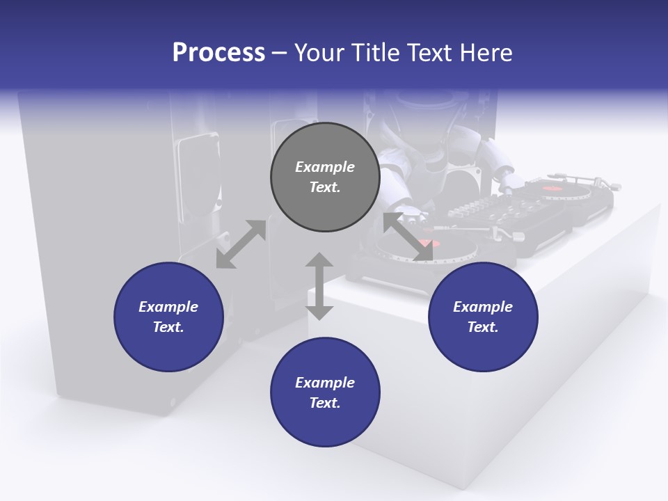Future Vinyl Render PowerPoint Template