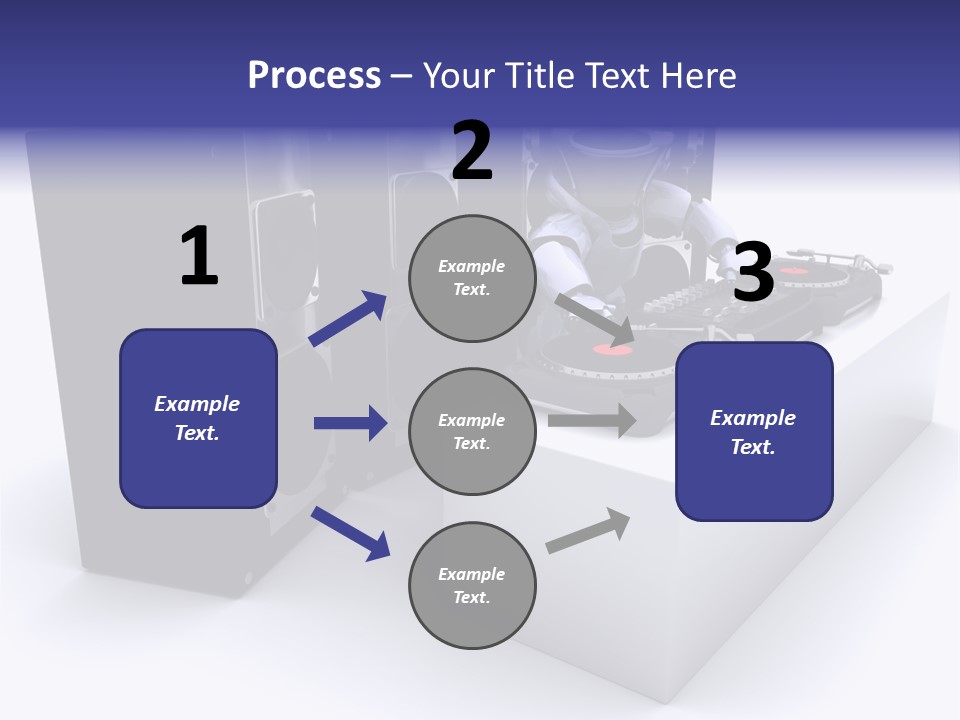 Future Vinyl Render PowerPoint Template