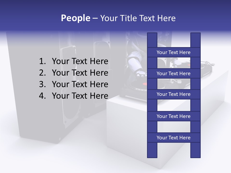 Future Vinyl Render PowerPoint Template