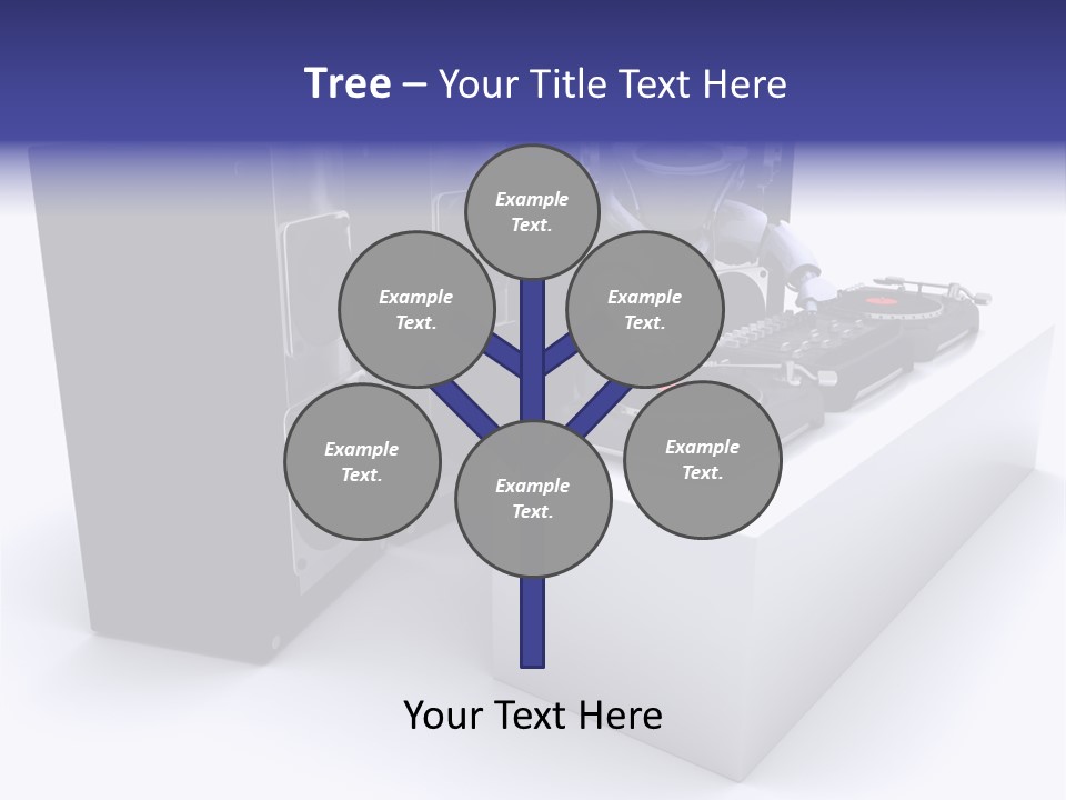 Future Vinyl Render PowerPoint Template