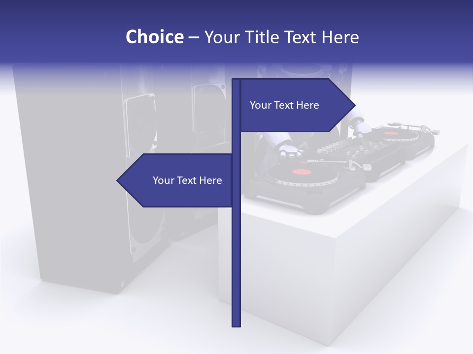 Future Vinyl Render PowerPoint Template