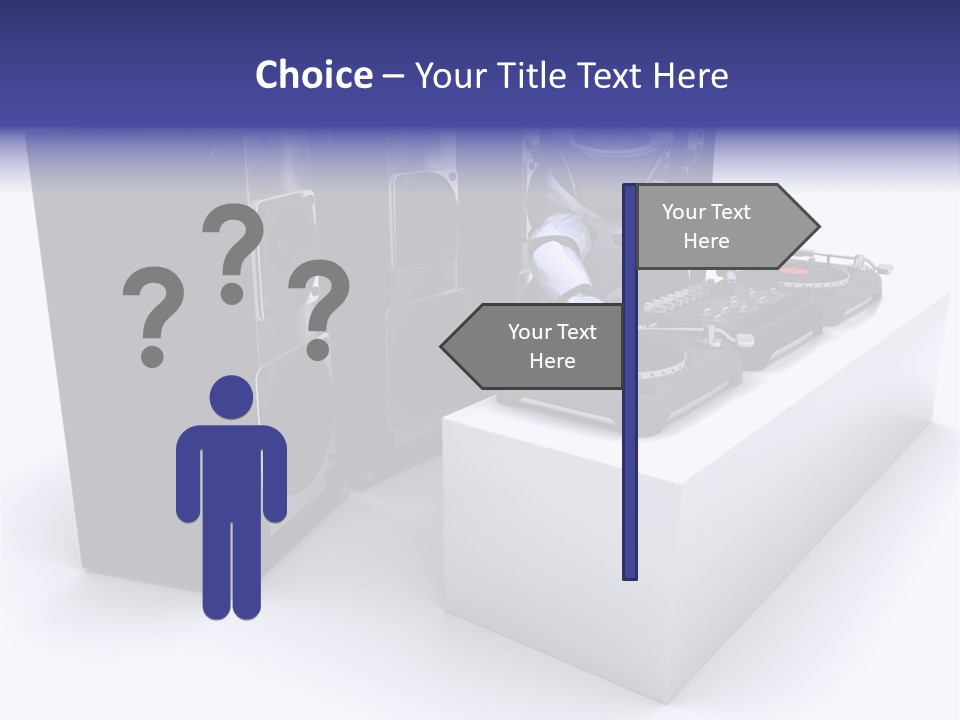 Future Vinyl Render PowerPoint Template