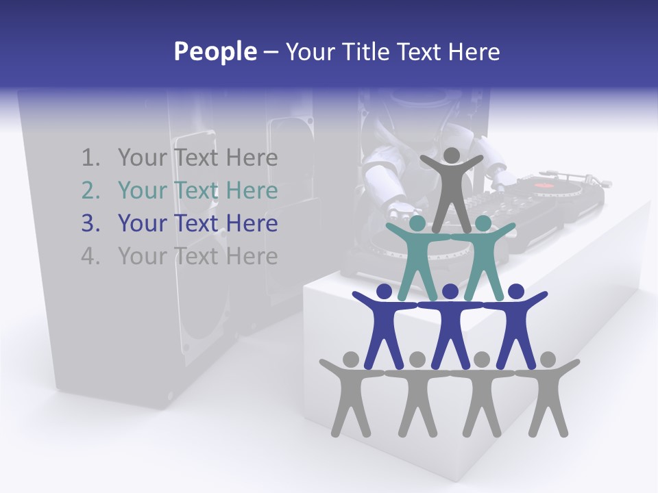 Future Vinyl Render PowerPoint Template