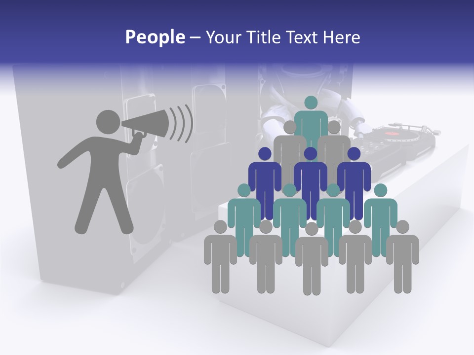 Future Vinyl Render PowerPoint Template