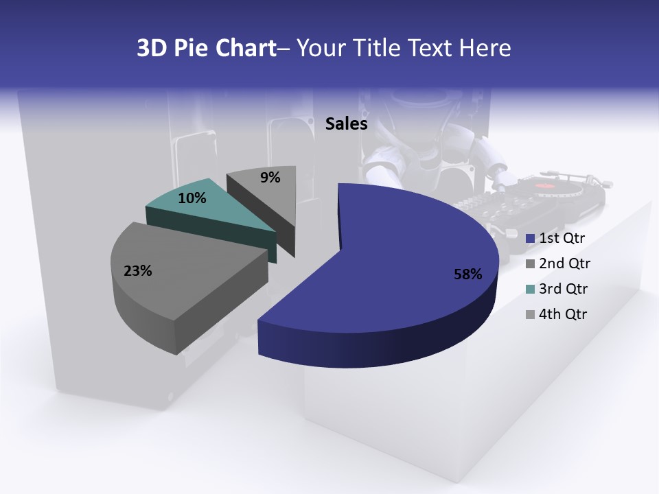 Future Vinyl Render PowerPoint Template