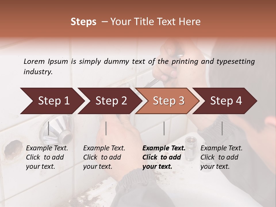 Replace Professional Hands PowerPoint Template