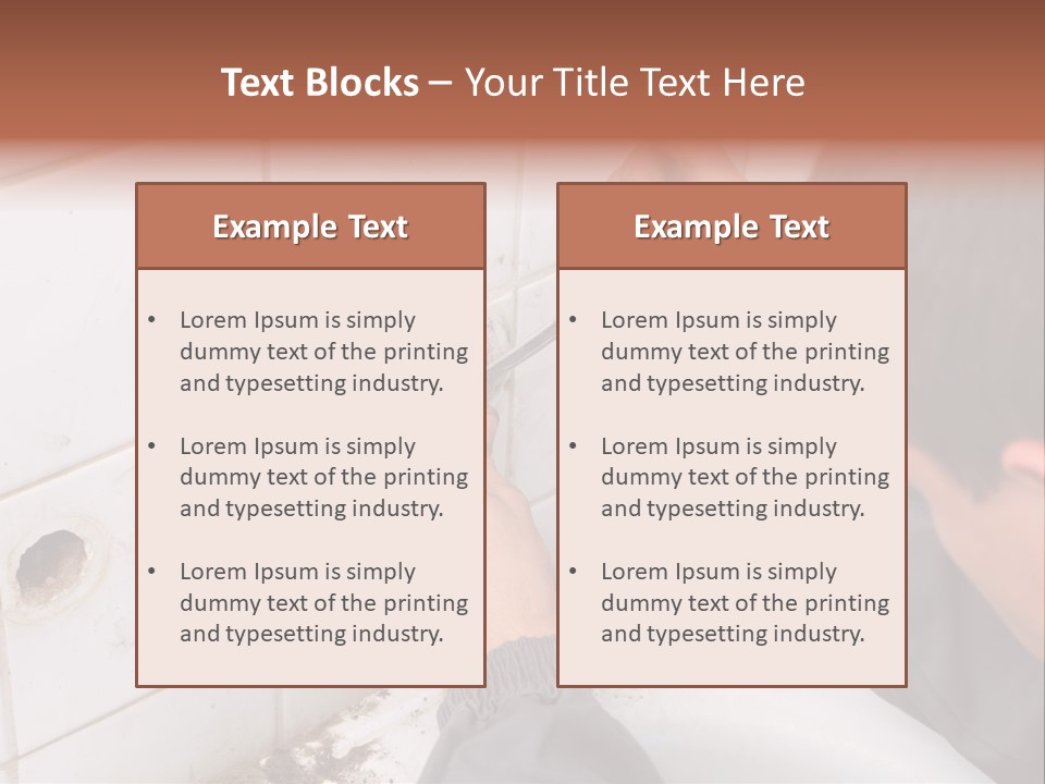 Replace Professional Hands PowerPoint Template