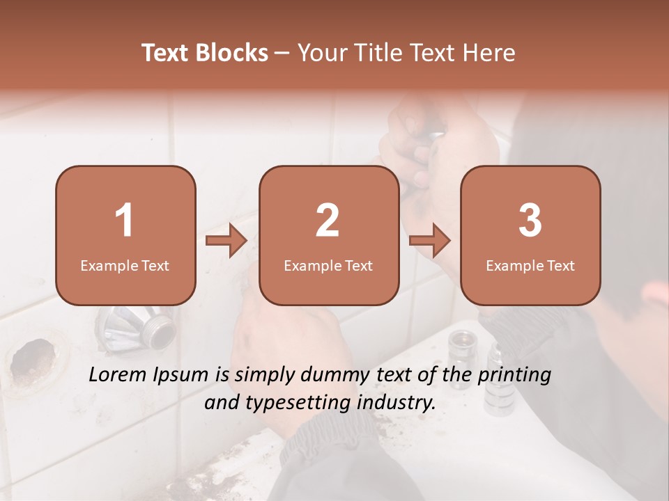 Replace Professional Hands PowerPoint Template