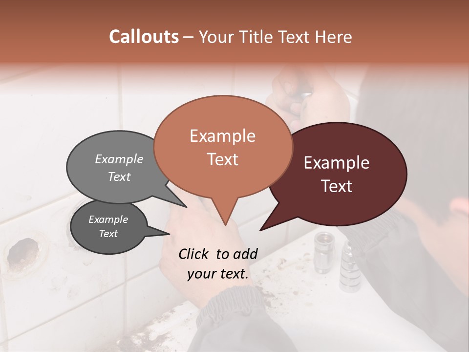 Replace Professional Hands PowerPoint Template