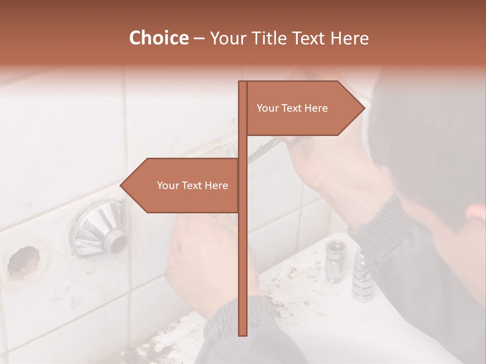 Replace Professional Hands PowerPoint Template