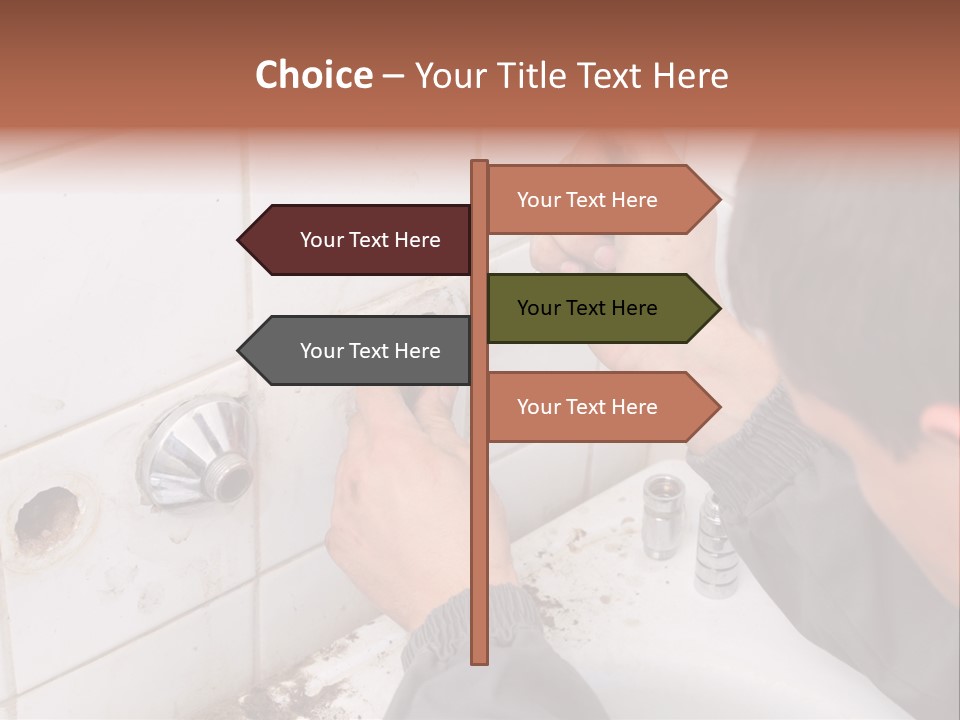 Replace Professional Hands PowerPoint Template