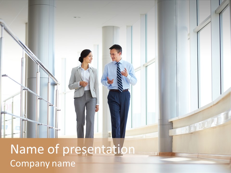 Employee Sharing Two PowerPoint Template