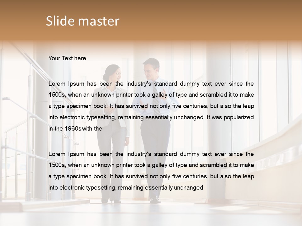 Employee Sharing Two PowerPoint Template