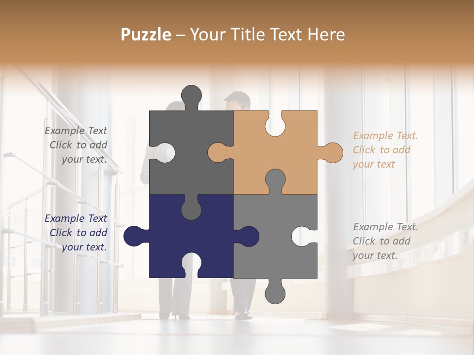 Employee Sharing Two PowerPoint Template