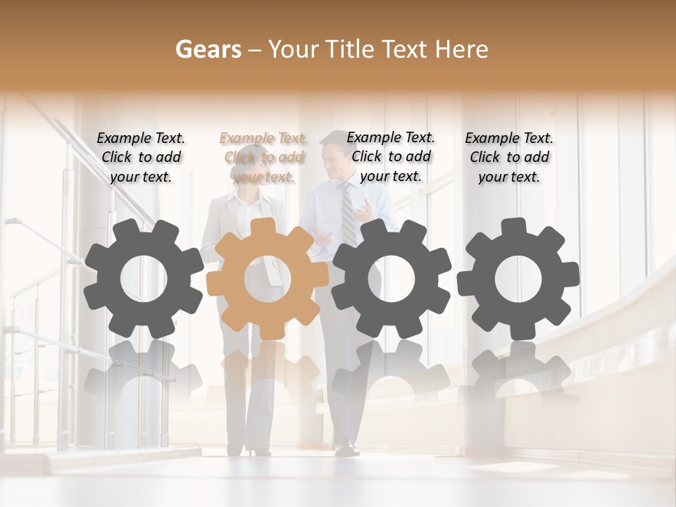 Employee Sharing Two PowerPoint Template