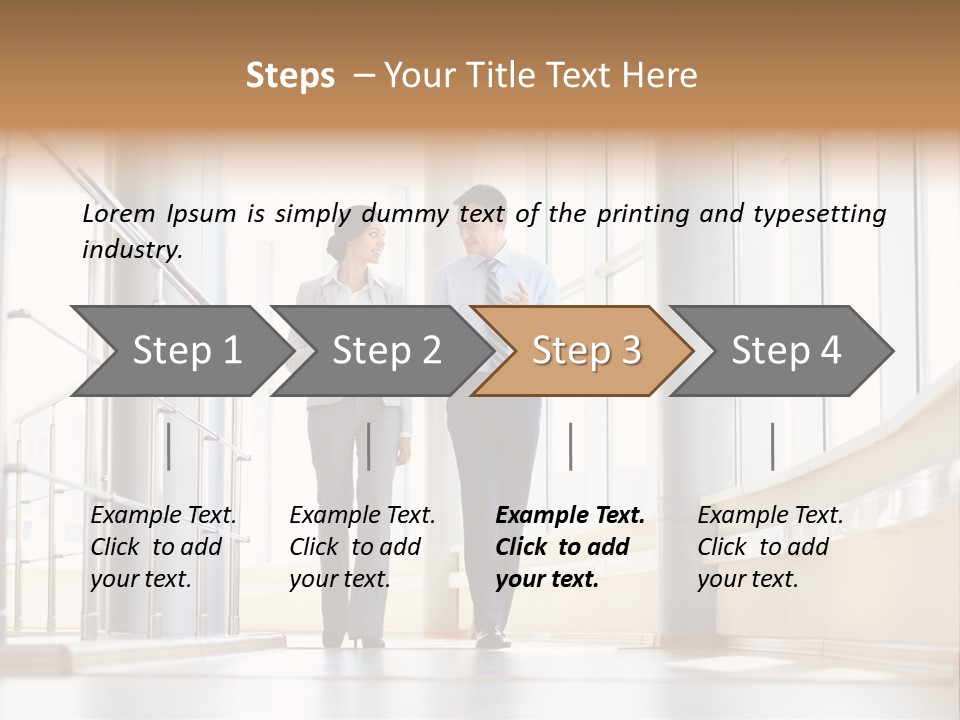 Employee Sharing Two PowerPoint Template