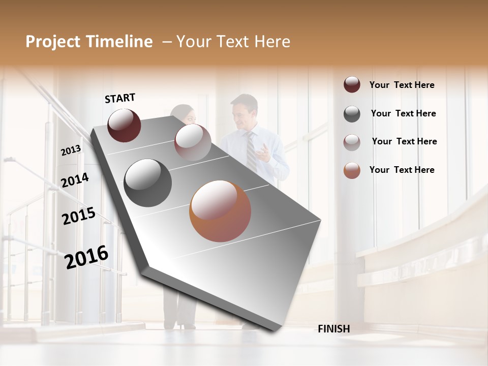 Employee Sharing Two PowerPoint Template