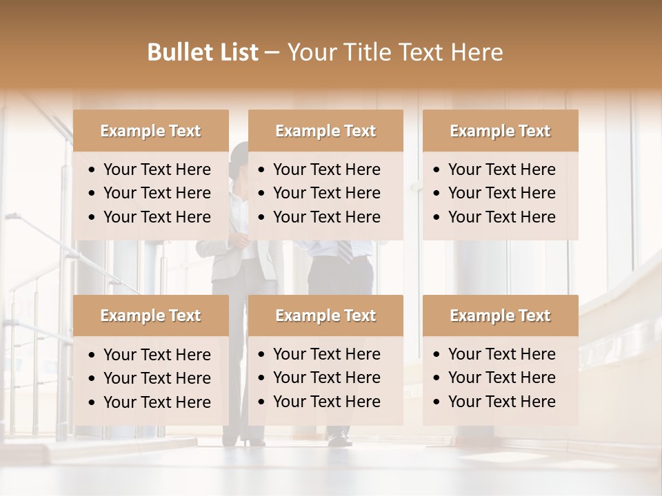 Employee Sharing Two PowerPoint Template