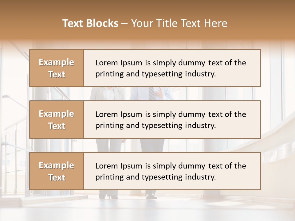 Employee Sharing Two PowerPoint Template