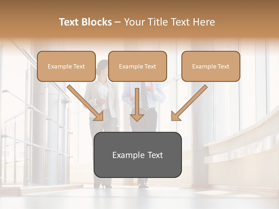 Employee Sharing Two PowerPoint Template