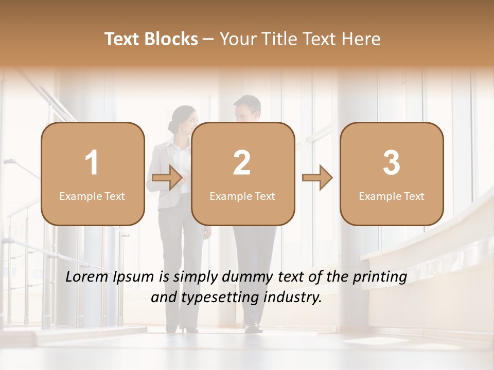 Employee Sharing Two PowerPoint Template